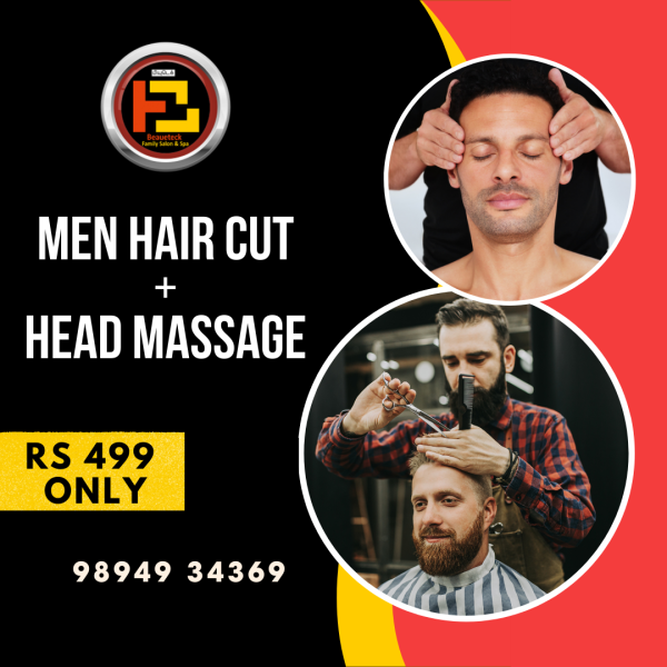 Classic Haircut With Head Massage