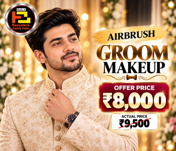AIRBRUSH GROOM MAKEUP – 8K